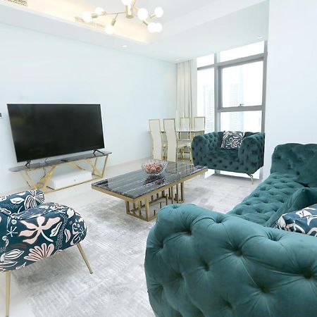 Paramount Midtown -Stunning 2 Bedroom Apt With Burj-Khalifa View ดูไบ ภายนอก รูปภาพ
