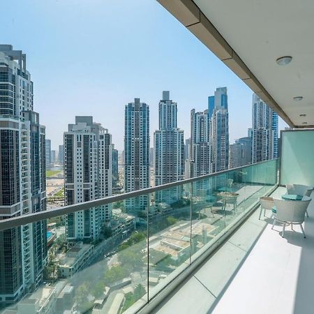 Paramount Midtown -Stunning 2 Bedroom Apt With Burj-Khalifa View ดูไบ ภายนอก รูปภาพ