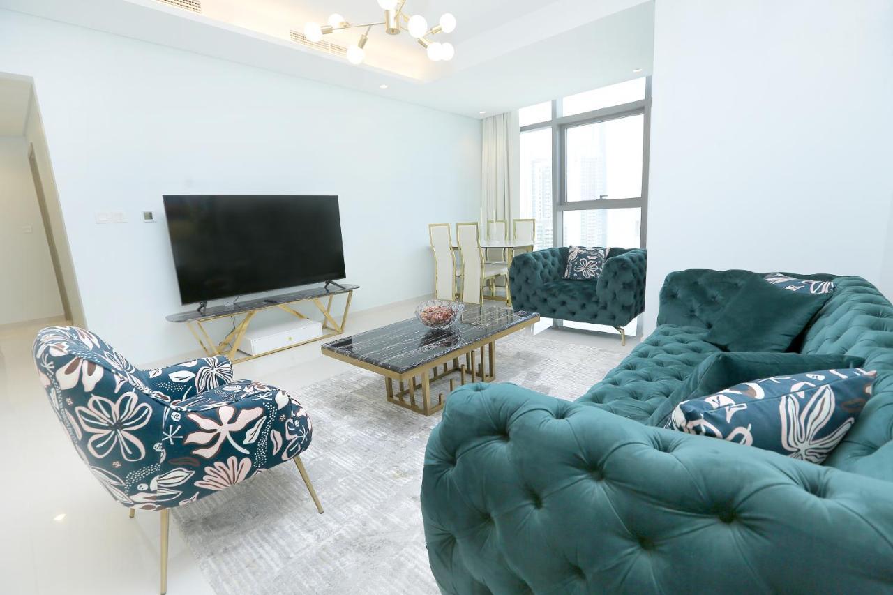 Paramount Midtown -Stunning 2 Bedroom Apt With Burj-Khalifa View ดูไบ ภายนอก รูปภาพ