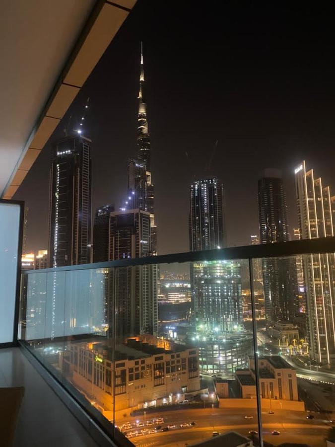 Paramount Midtown -Stunning 2 Bedroom Apt With Burj-Khalifa View ดูไบ ภายนอก รูปภาพ