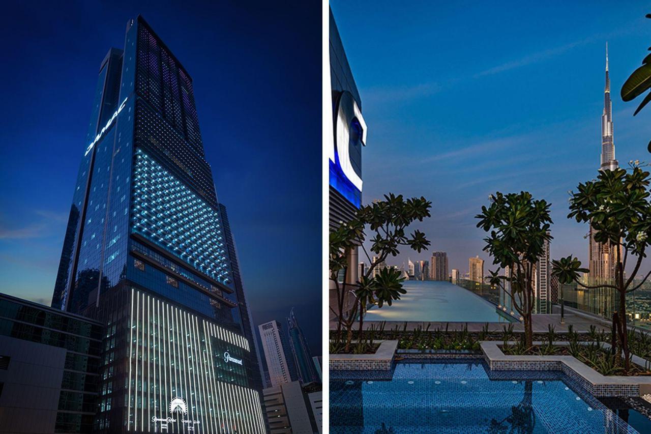 Paramount Midtown -Stunning 2 Bedroom Apt With Burj-Khalifa View ดูไบ ภายนอก รูปภาพ