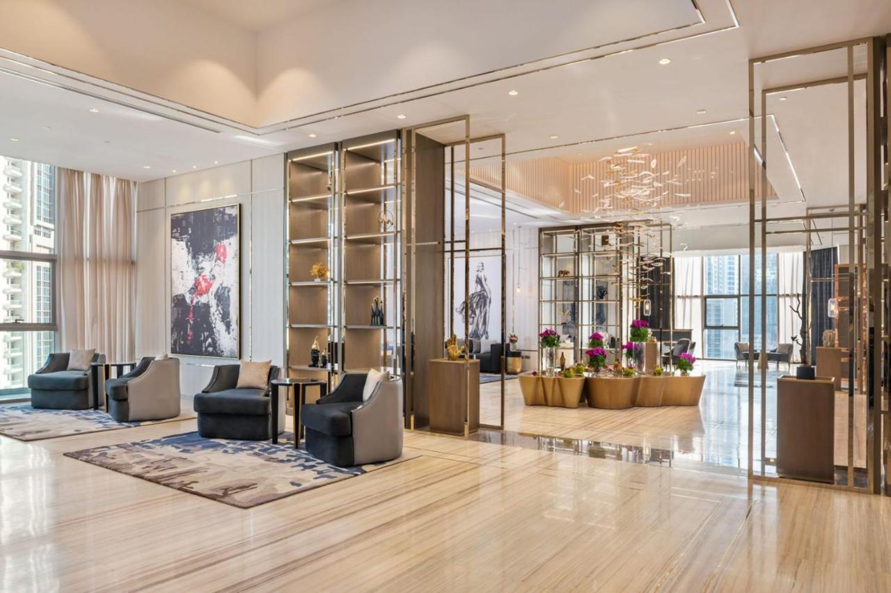Paramount Midtown -Stunning 2 Bedroom Apt With Burj-Khalifa View ดูไบ ภายนอก รูปภาพ